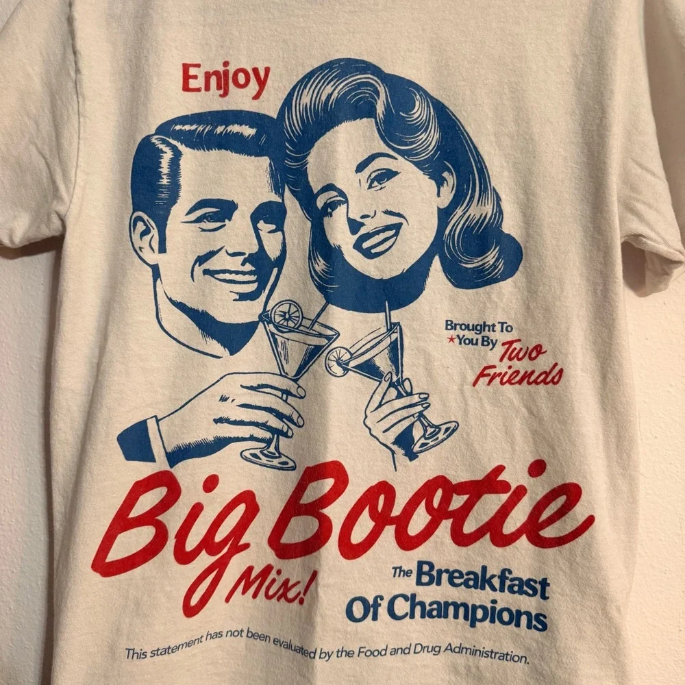 American Apparel • Vintage Big Bootie Mix Graphic Tee • Size Sm - Picture 2 of 5